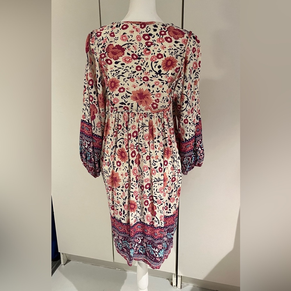 Floral Bohemian Dress - Picture 2 of 11